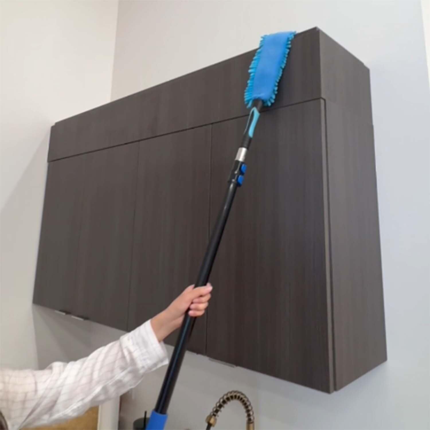 20 Foot High Reach 5to12 Foot Cleaning Duster Kit With Sturdy Lightweight Extens