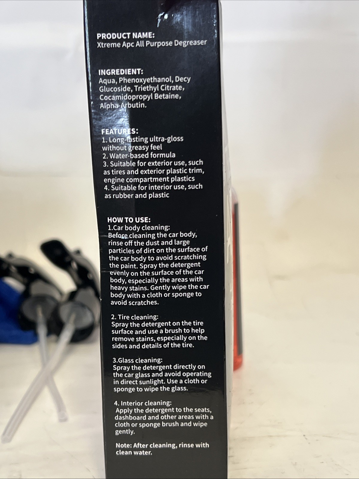 2PK Of Xtreme APC All Purpose Degreaser (4oz) For Cars With Accessories