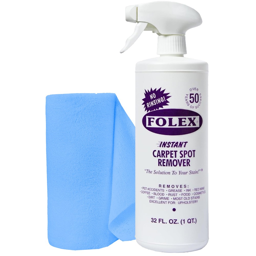 Folex Instant Carpet Spot Remover Cleaner for Pet Stains, Wine, Grease and More
