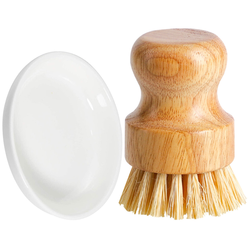 1 Set of Kitchen Cleaning Brush Dish Scrub Brush Wok Brush Base Brush New