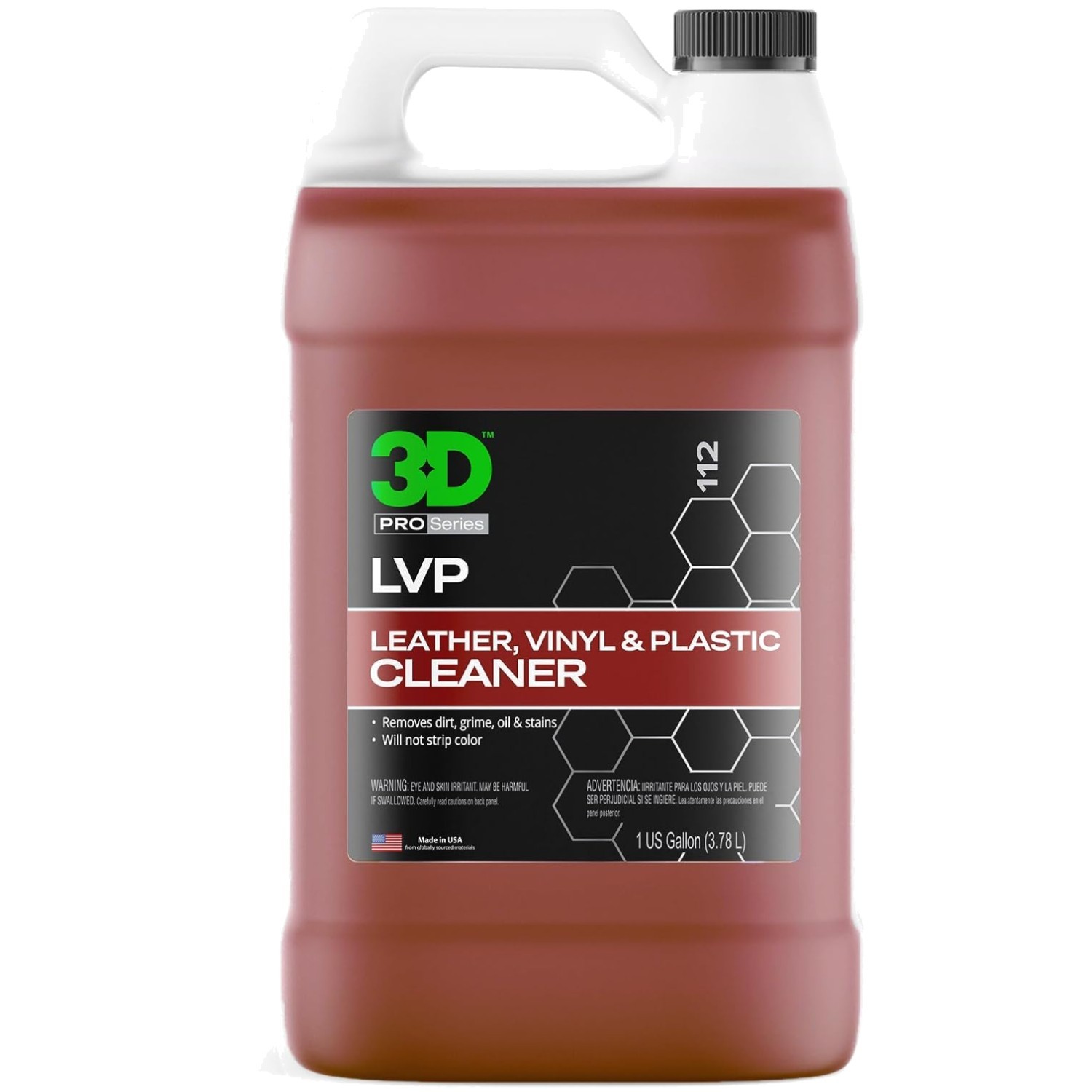 LVP Cleaner for Leather, Vinyl & Plastic – 128 Fl Oz