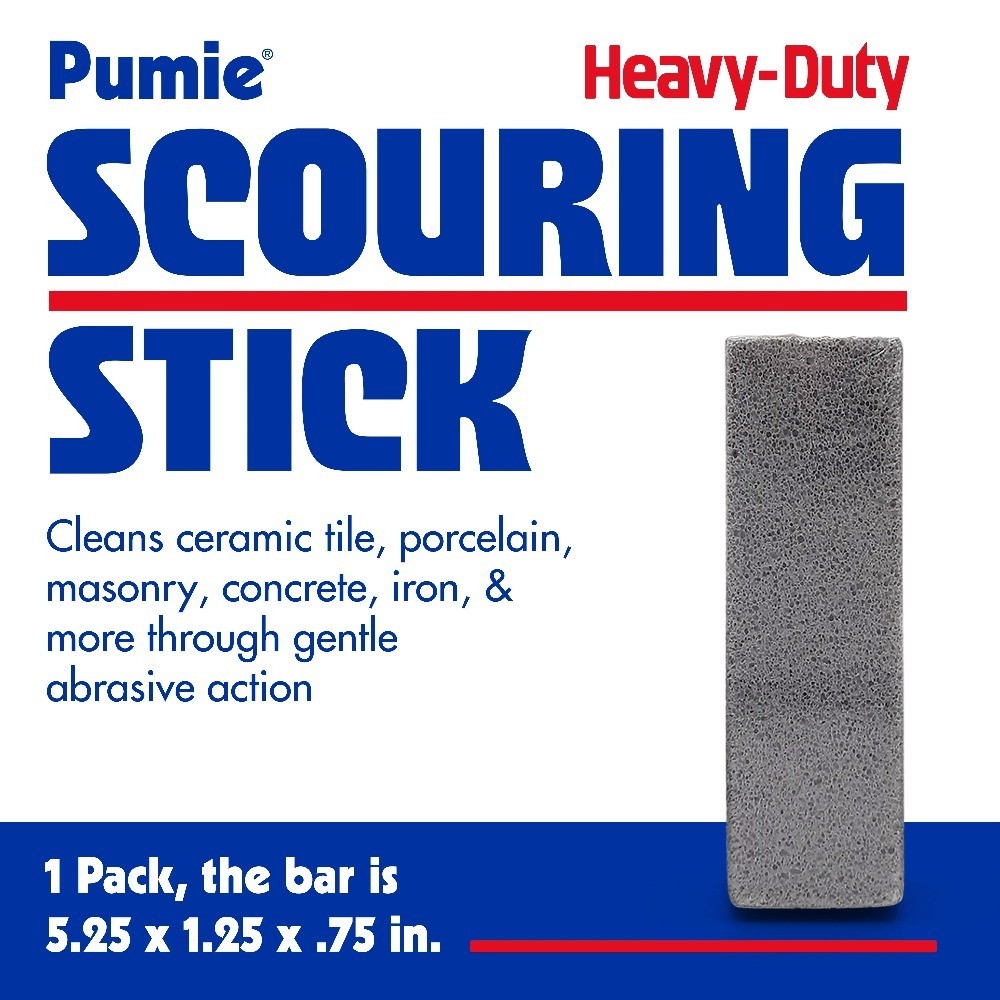 (6 pack) Pumie Scouring Stick Indoor and Outdoor Cleaner, 1 Count