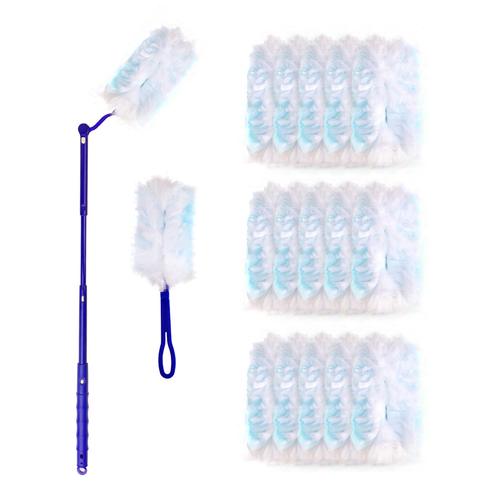 180 Dusters Multi Surface Duster Refills Kit Extender Handle 1 Long Handle To +