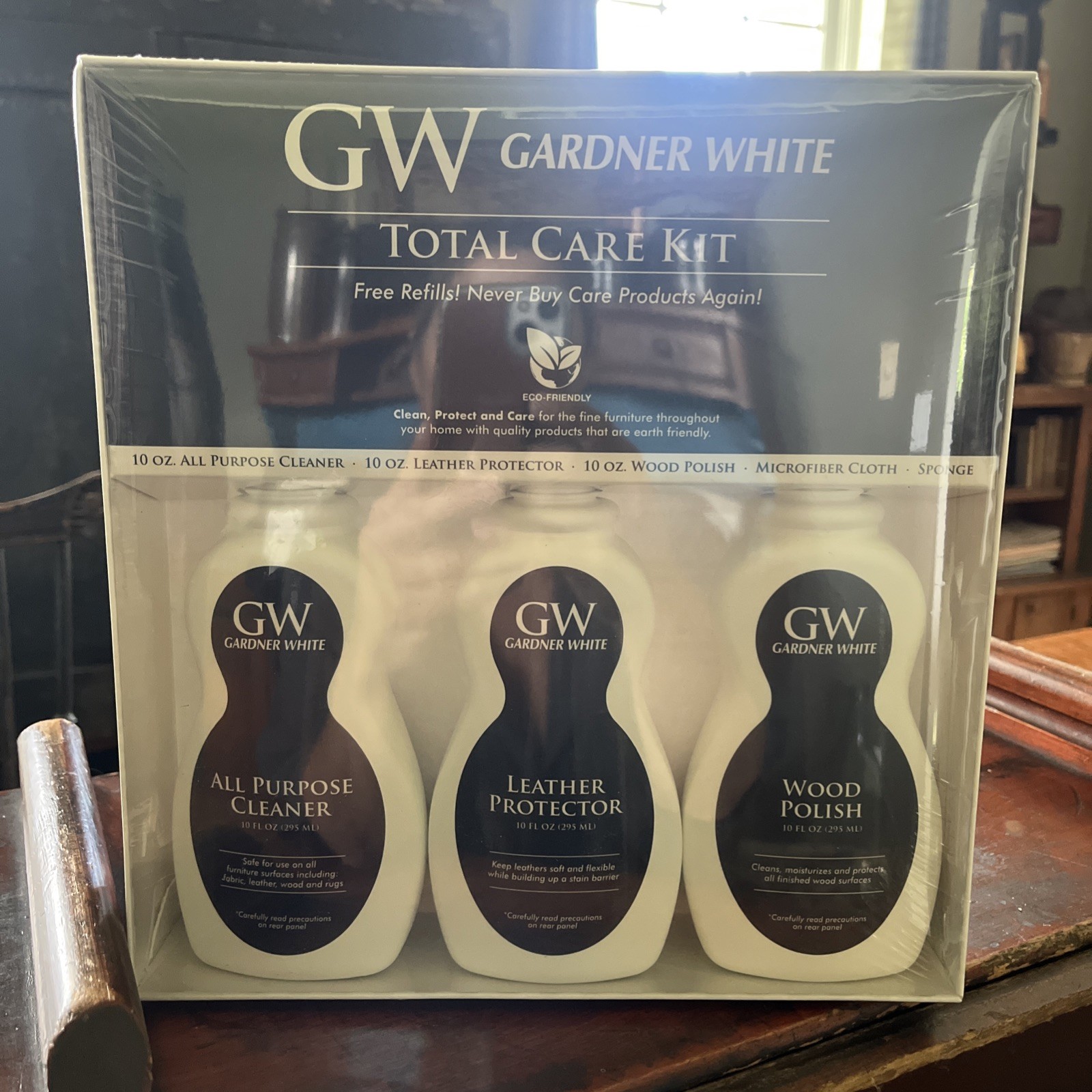 GW Gardner White Total Care Cleaning Kit Luxe Care Brand New