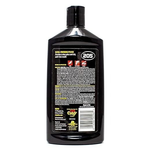 Meguiar’s M205 Mirror Glaze Ultra Finishing Polish Easy-to-Use Formula for