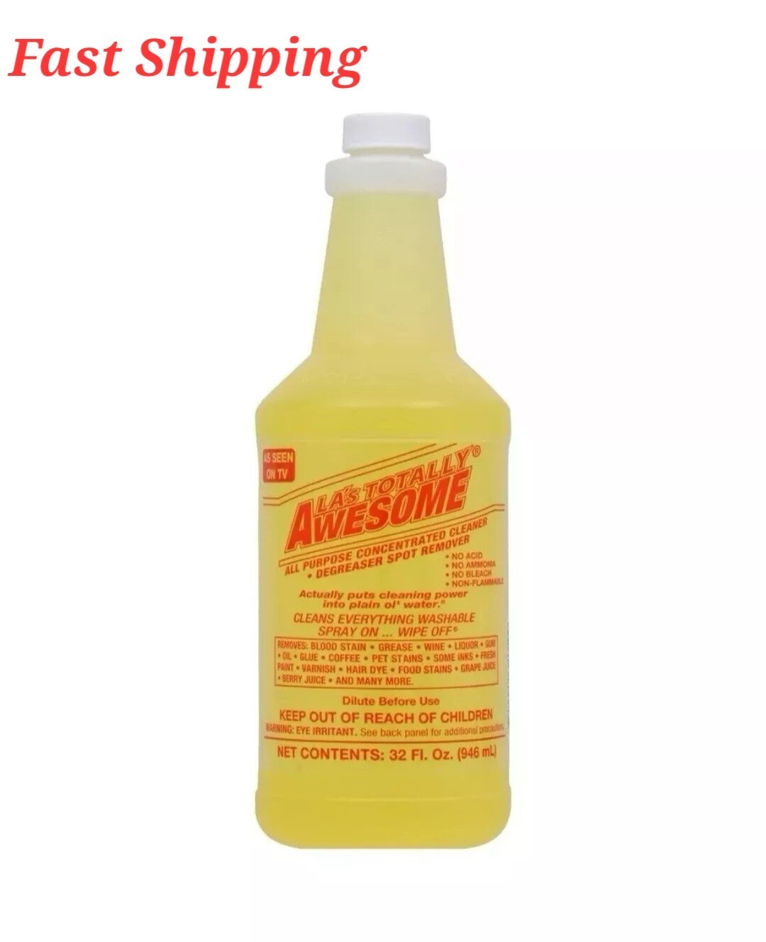 LA’s Totally Awesome All Purpose Concentrated Cleaner 32 oz