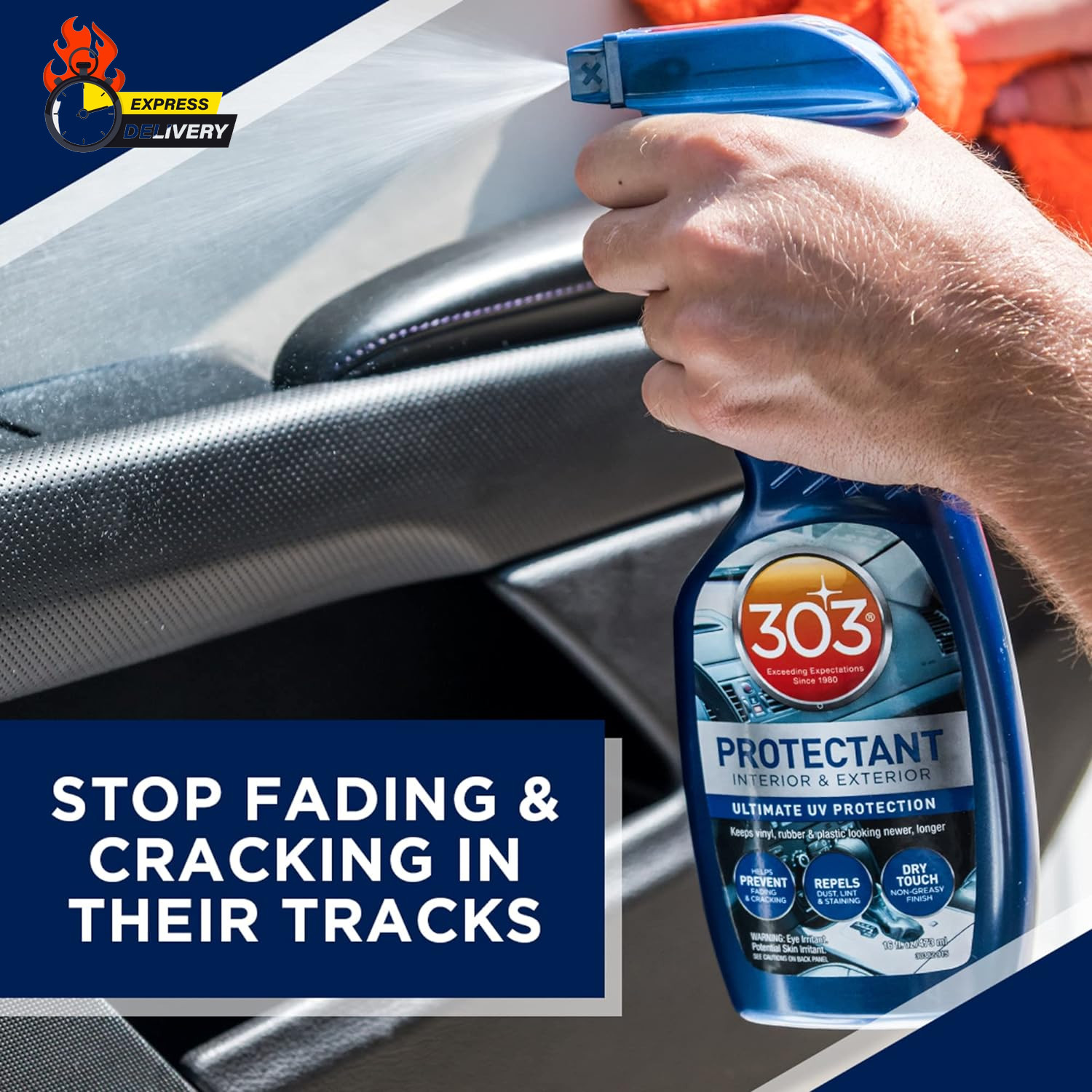 303 Automotive Protectant – Provides Superior UV Protection, Helps Prevent Fadin