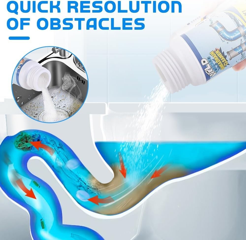 Sink and Drain Cleaner, Wild Tornado Pipe Dredge, Drain Cleaner for Kitchen, …