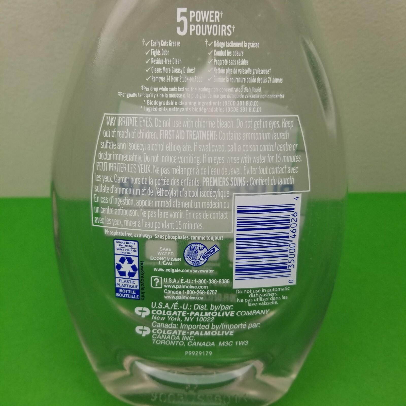 Palmolive Ultra Dish Washing Liquid – 20 oz – Pure & Clear – 1 Pk by Palmolive