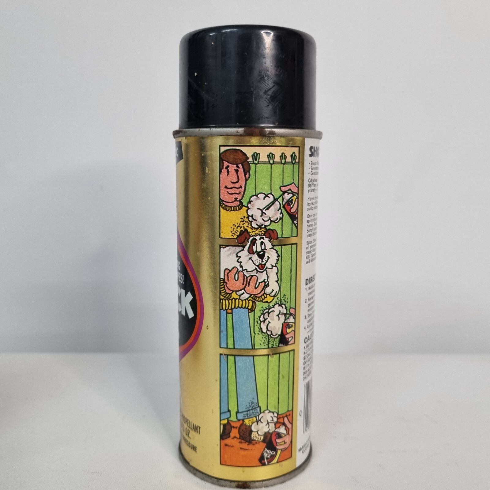 *1 VTG Magic Shock Free Aerosol Anti-static 13 oz. CHEM-TEL 60s 70s Prop Retro