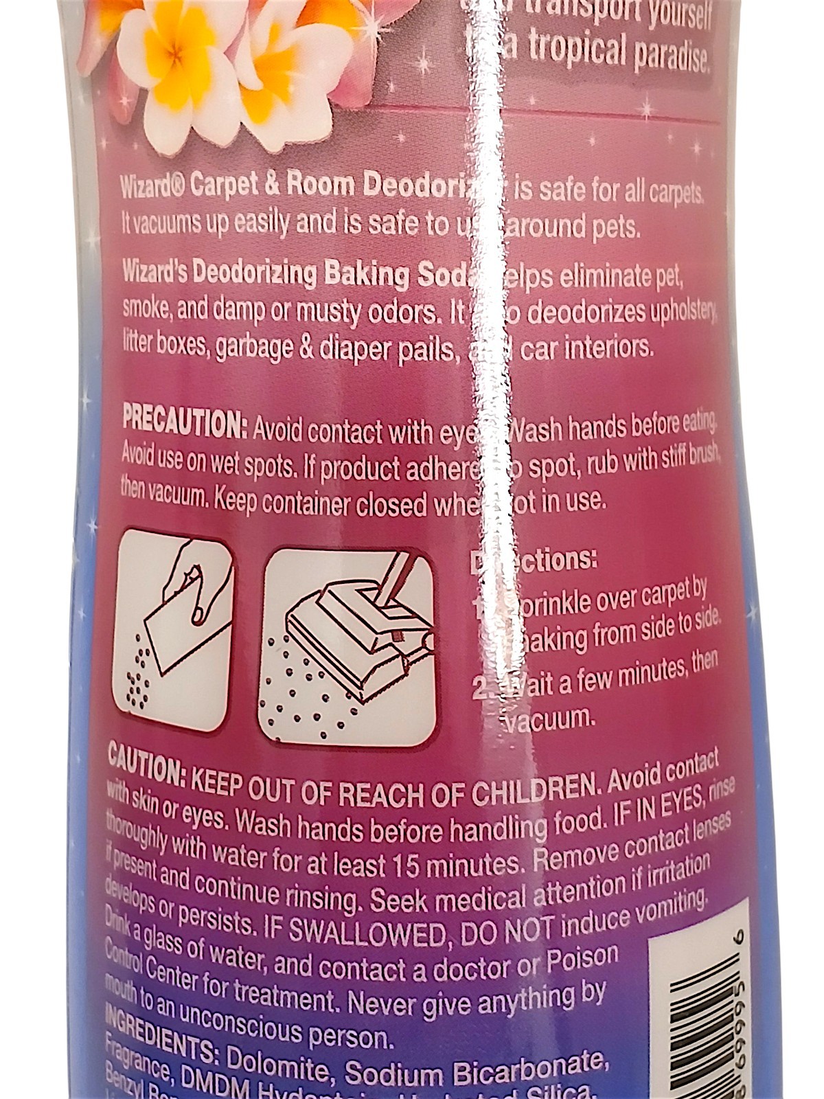 6 Cans PLUMERIA Carpet Deodorizer Baking Soda House Cleaning Janitorial Supply