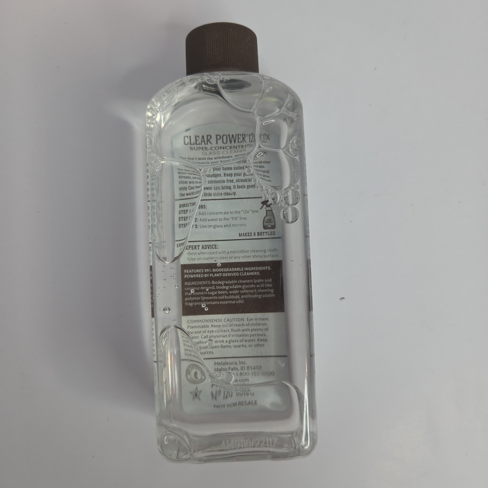 Melaleuca EcoSense Clear Power 12x Concentrated Glass Cleaner 8 Oz New/Sealed