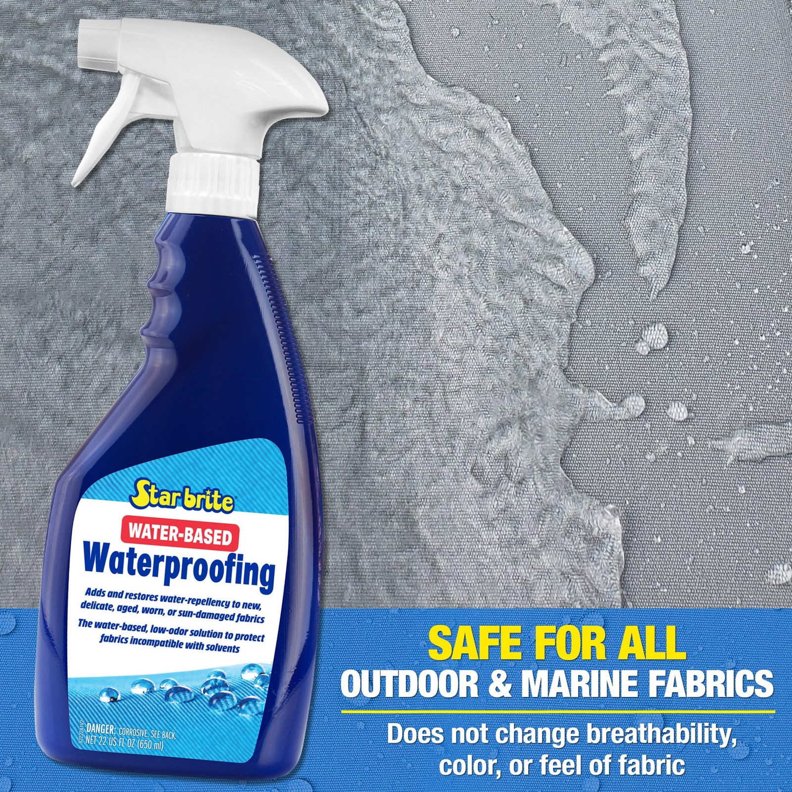 STAR BRITE 22 oz Water Based Waterproofing for Fabric Protection and Care