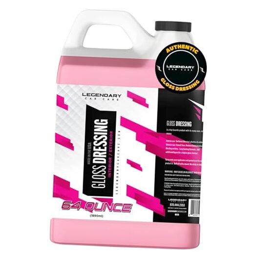 Legendary – Tire Shine Spray & Plastic Gloss Dressing 64oz (Half Gallon)