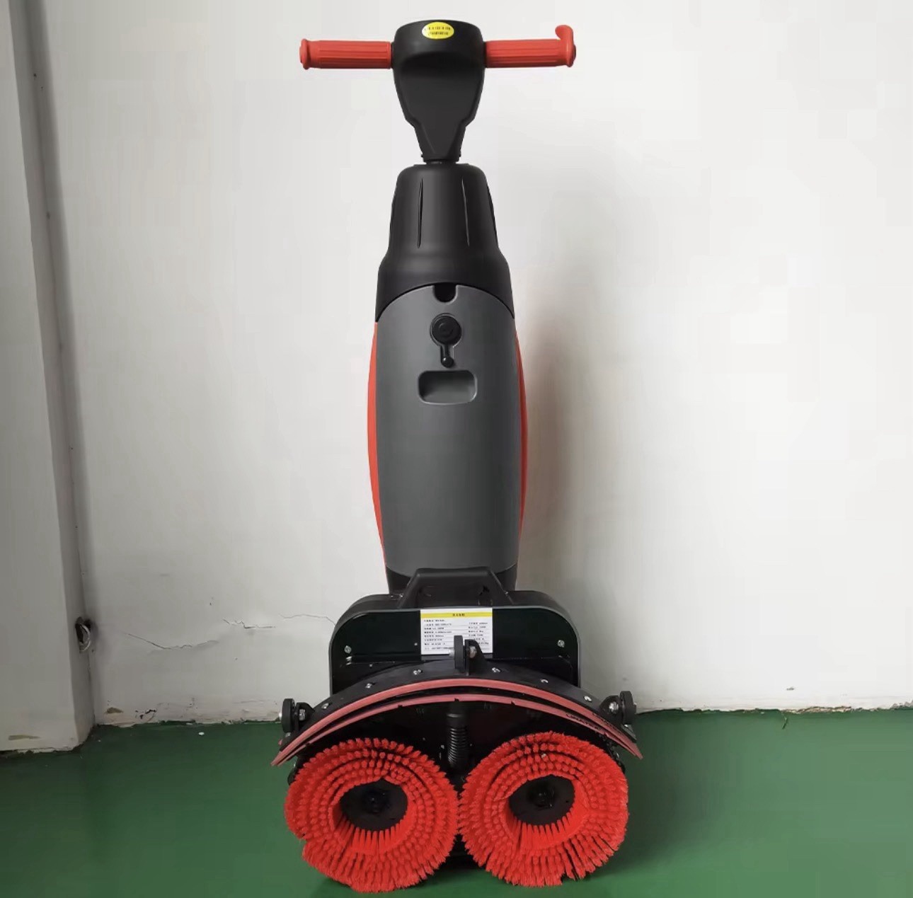 VOL-430 Battery Powered Small Walk Behind Manual Floor Scrubber Machine Floor