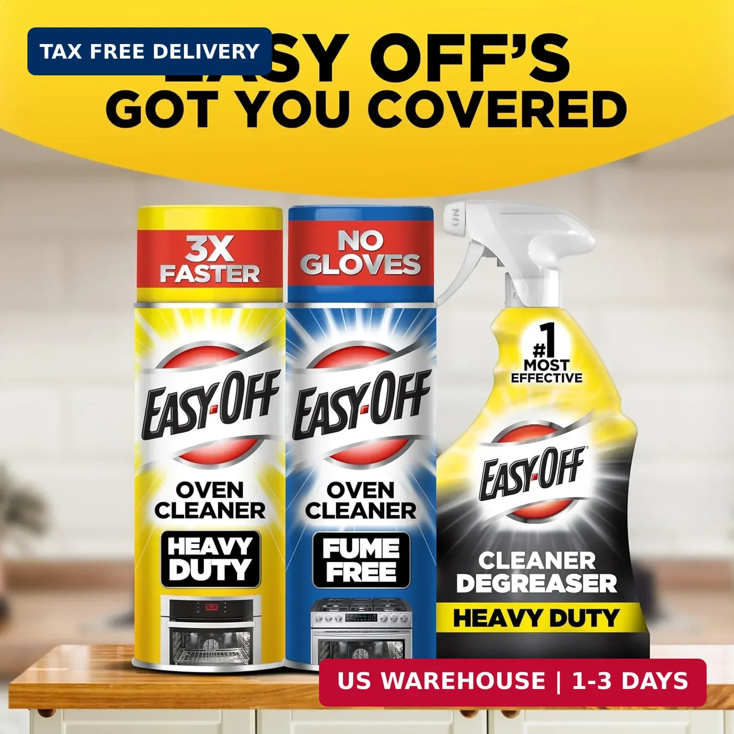 Heavy-Duty Foaming Oven and Stove Cleaner – 14.5 oz
