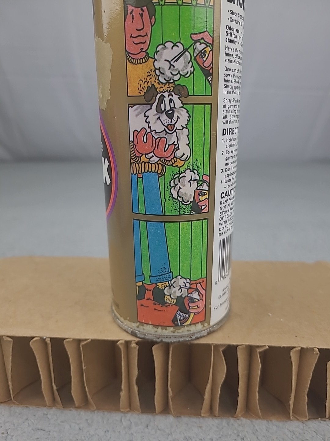 Vintage Magic shock free Aerosol Spray anti-static 13 oz. CHEM-TEL 60s 70s