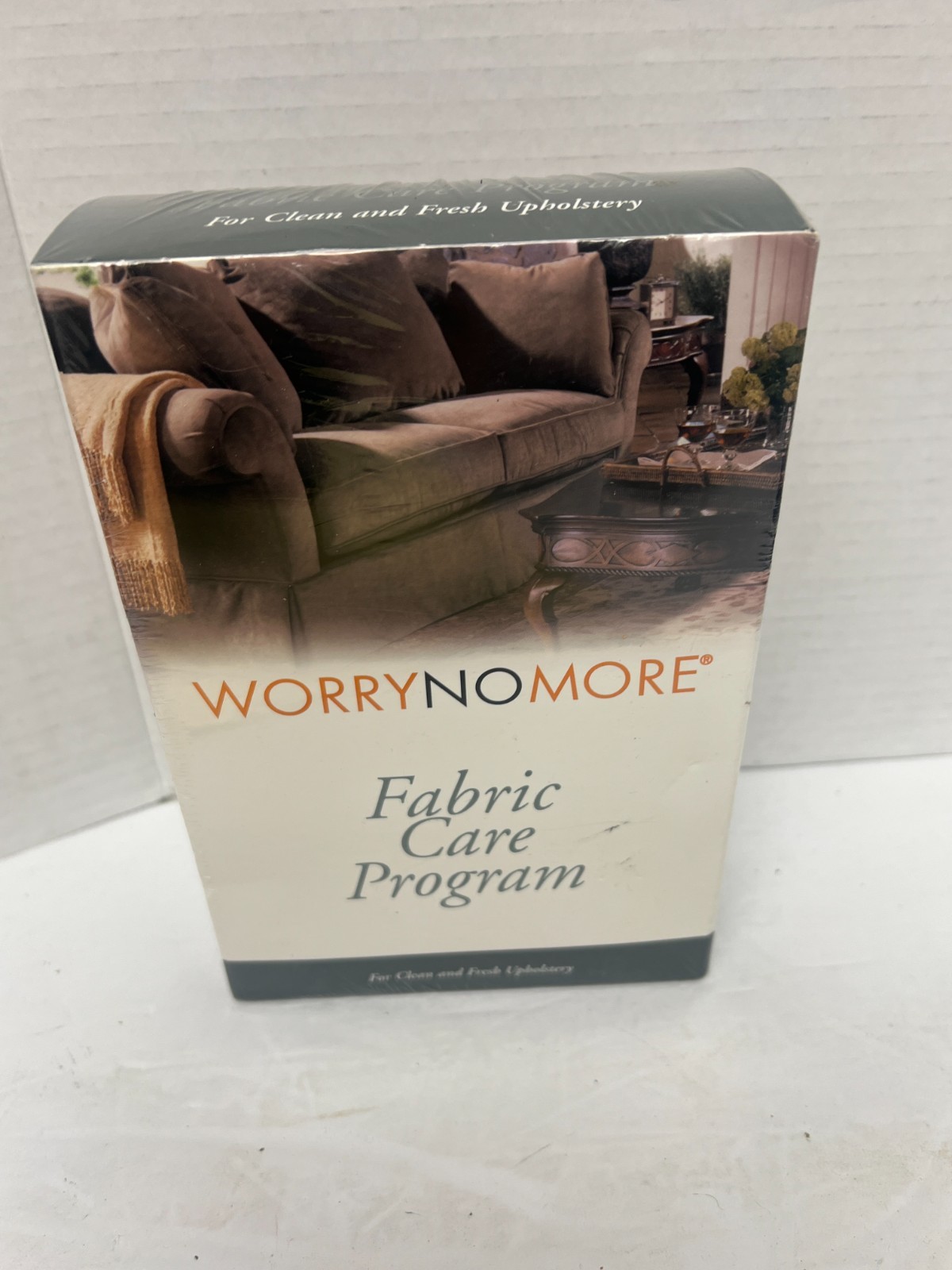 Worry No More Fabric Care Program Clean Fresh Uphostery Cloth New Sealed