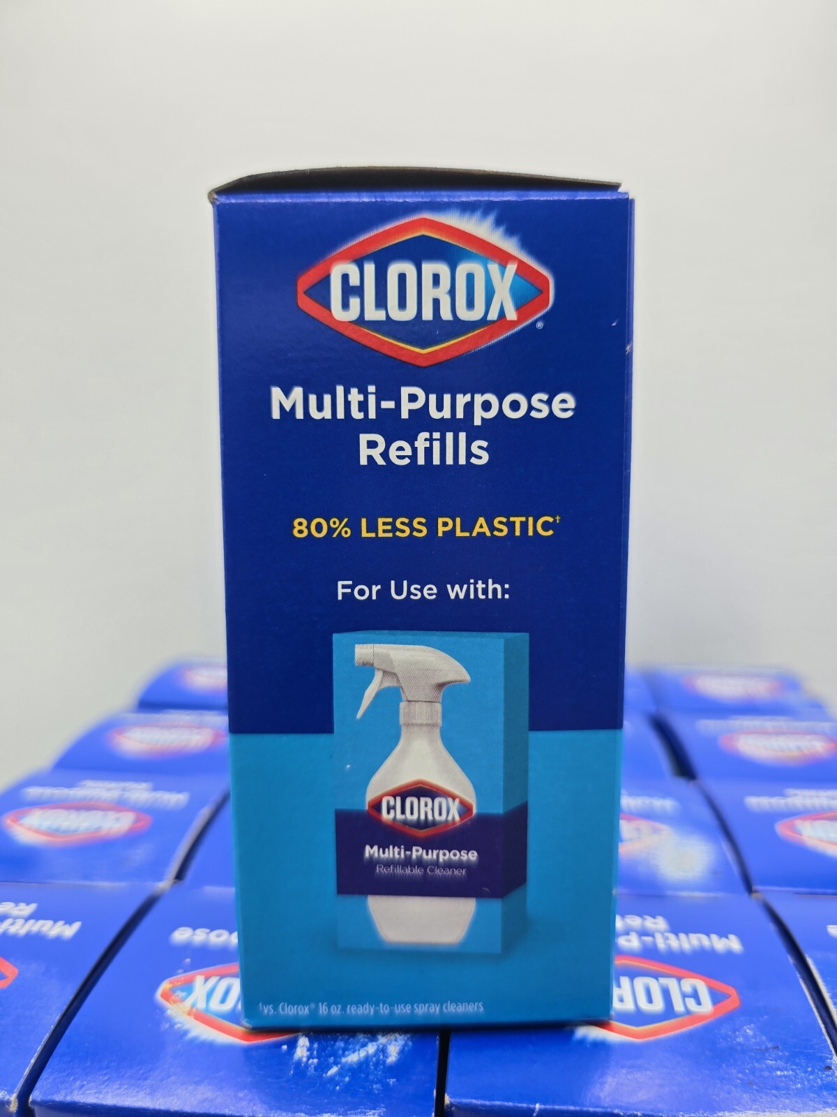 Lot Of 17 Clorox Multi-Purpose Cleaner Refills 2 pack Crisp Lemon New in Box