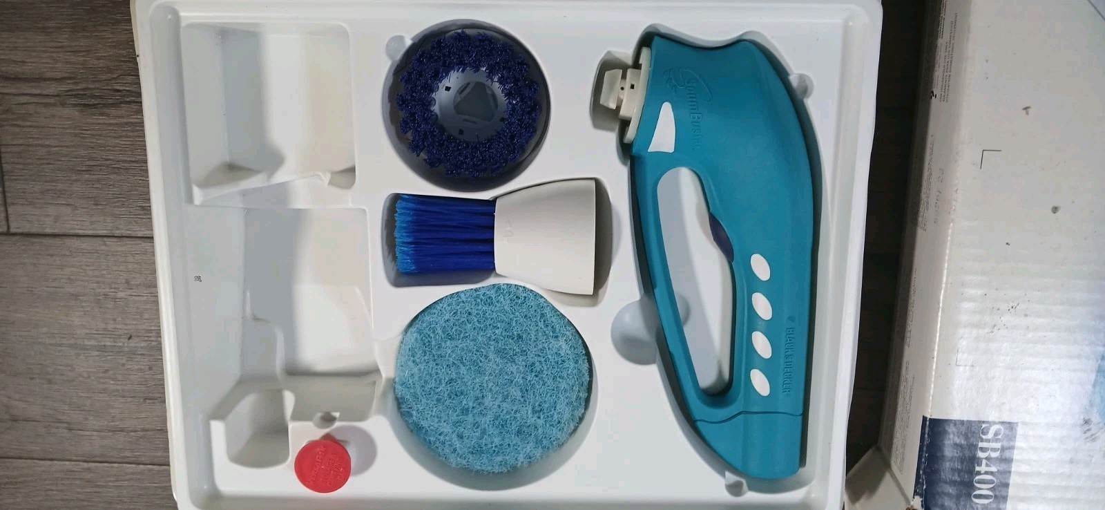 Black & Decker ScumBuster SB400 Cordless Scrubber TOOL & Scrubbers ONLY Unused