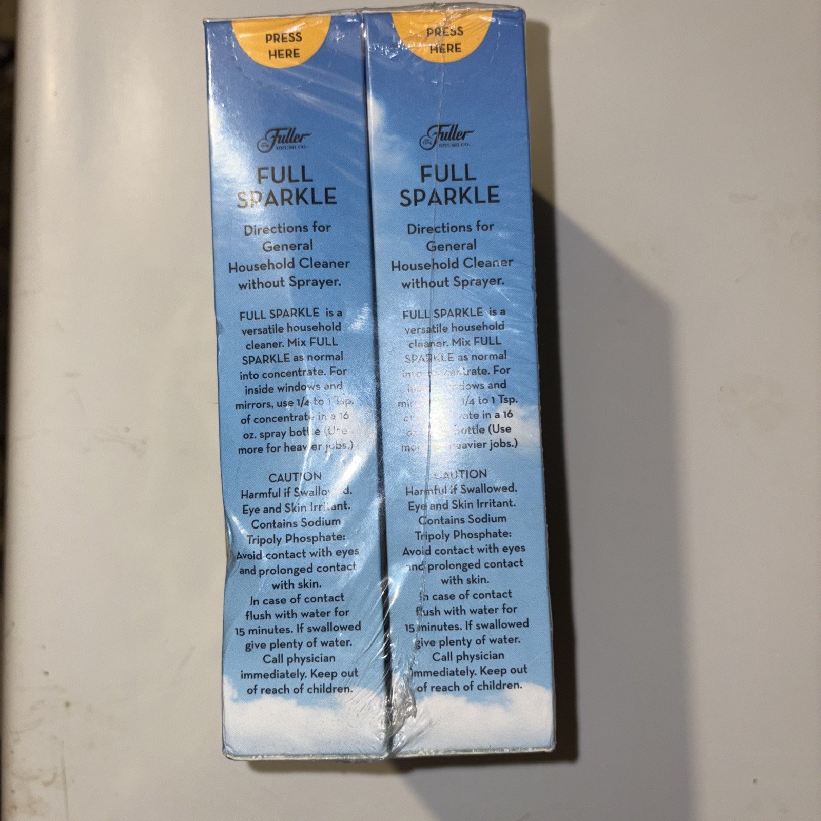2 x 16oz Box Fuller Sparkle Refill Window All Purpose Cleaner Sealed Fast Ship