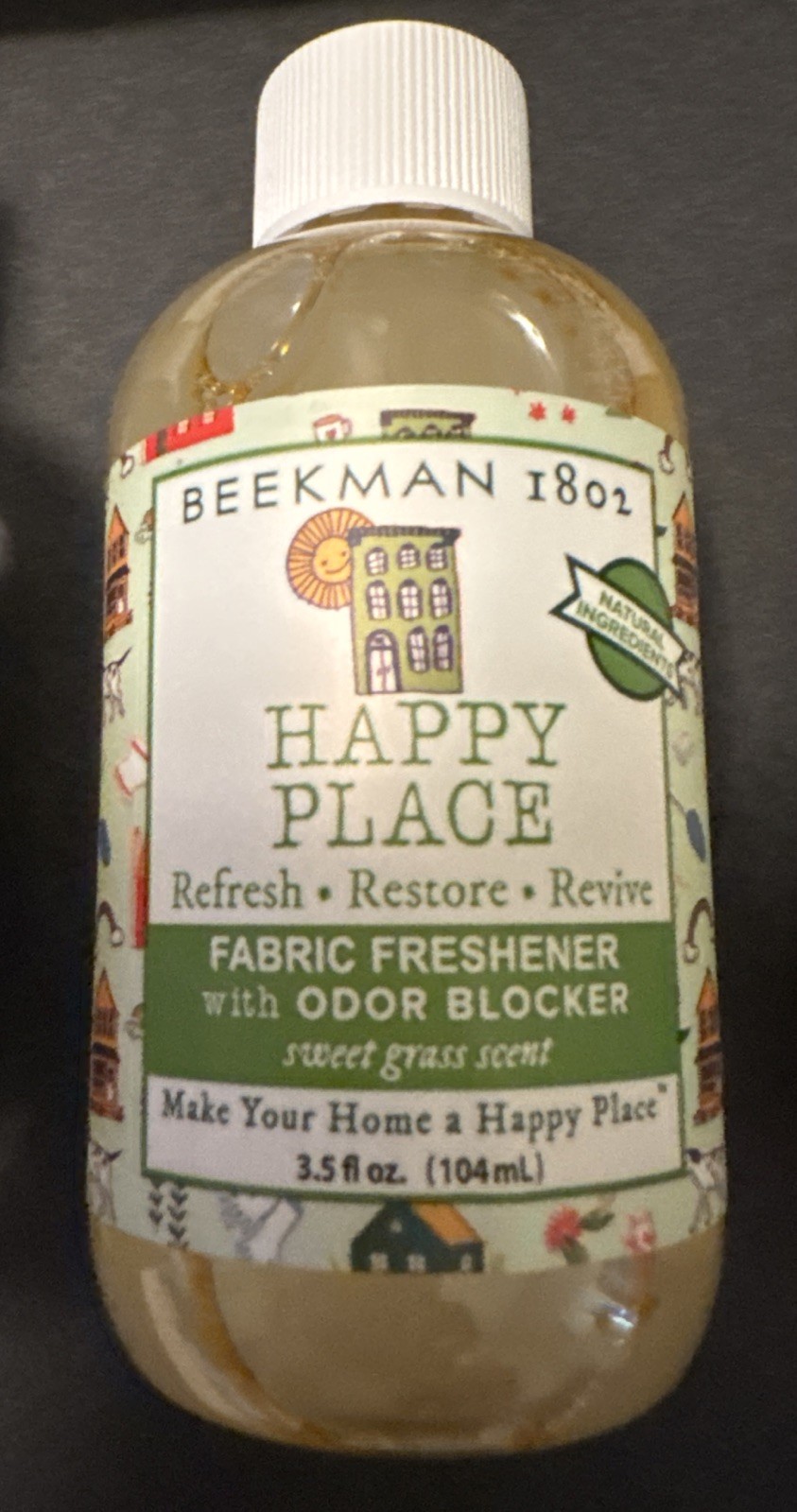 Beekman 1802 Happy Place 5-Piece Laundry Sample / Travel Kit – Sweet Grass NEW