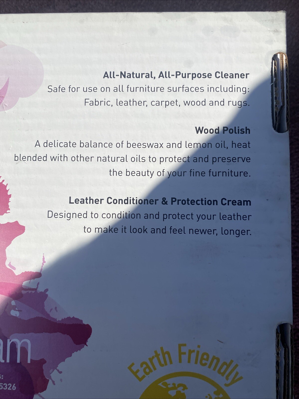 Art Van Clean Team Furniture Care Kit NEW Earth Friendly Leather & Wood Cleaner