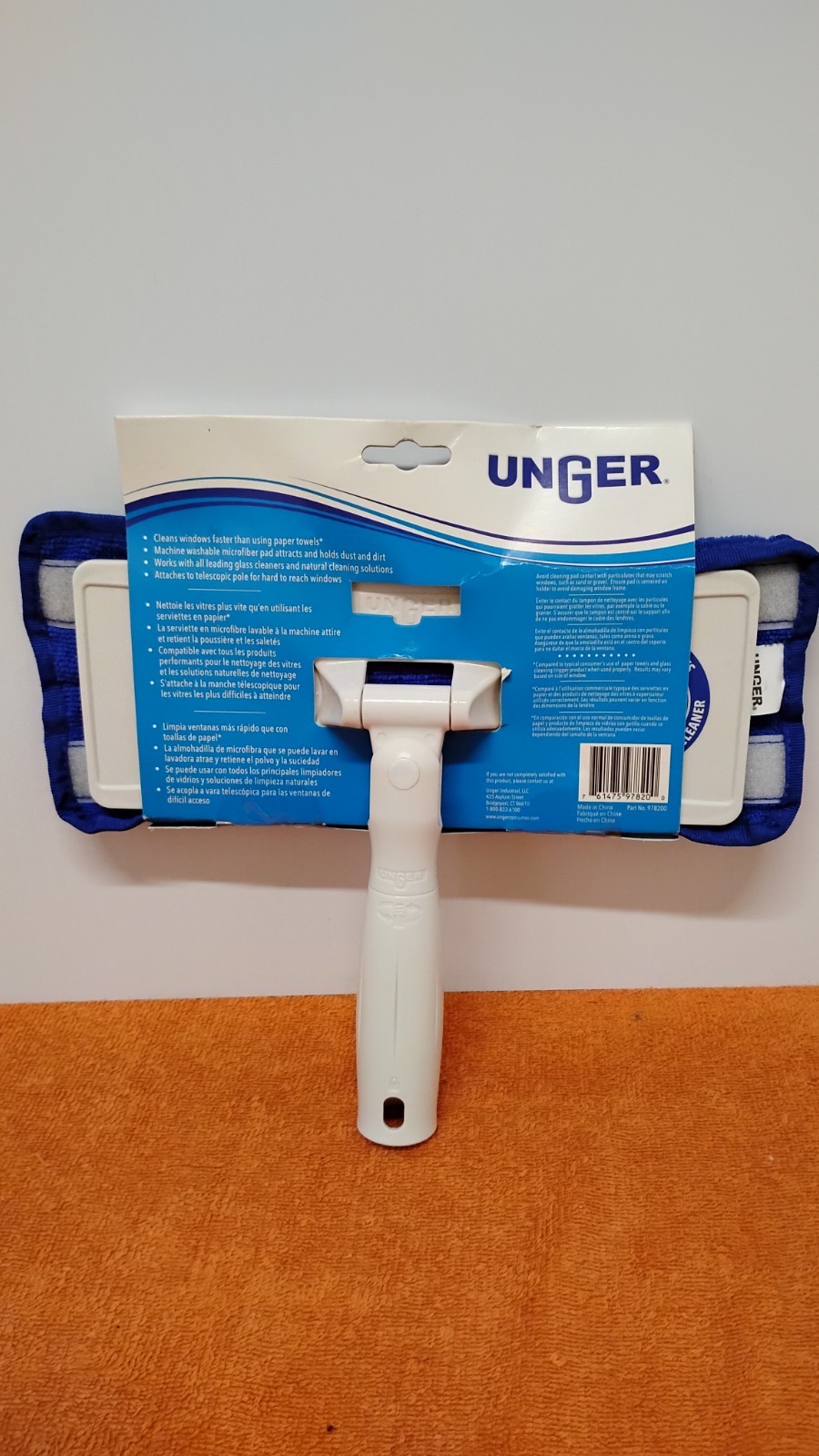 UNGER Speed Clean Indoor Window Cleaner. (00)