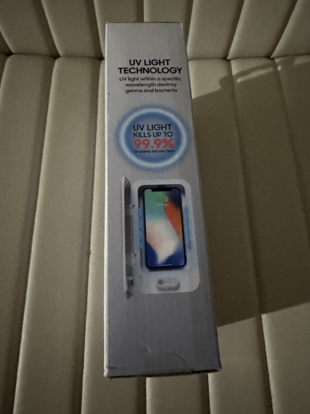 Sharper Image ~ UV-Zone Phone & Small Item Sanitizer, NEW!