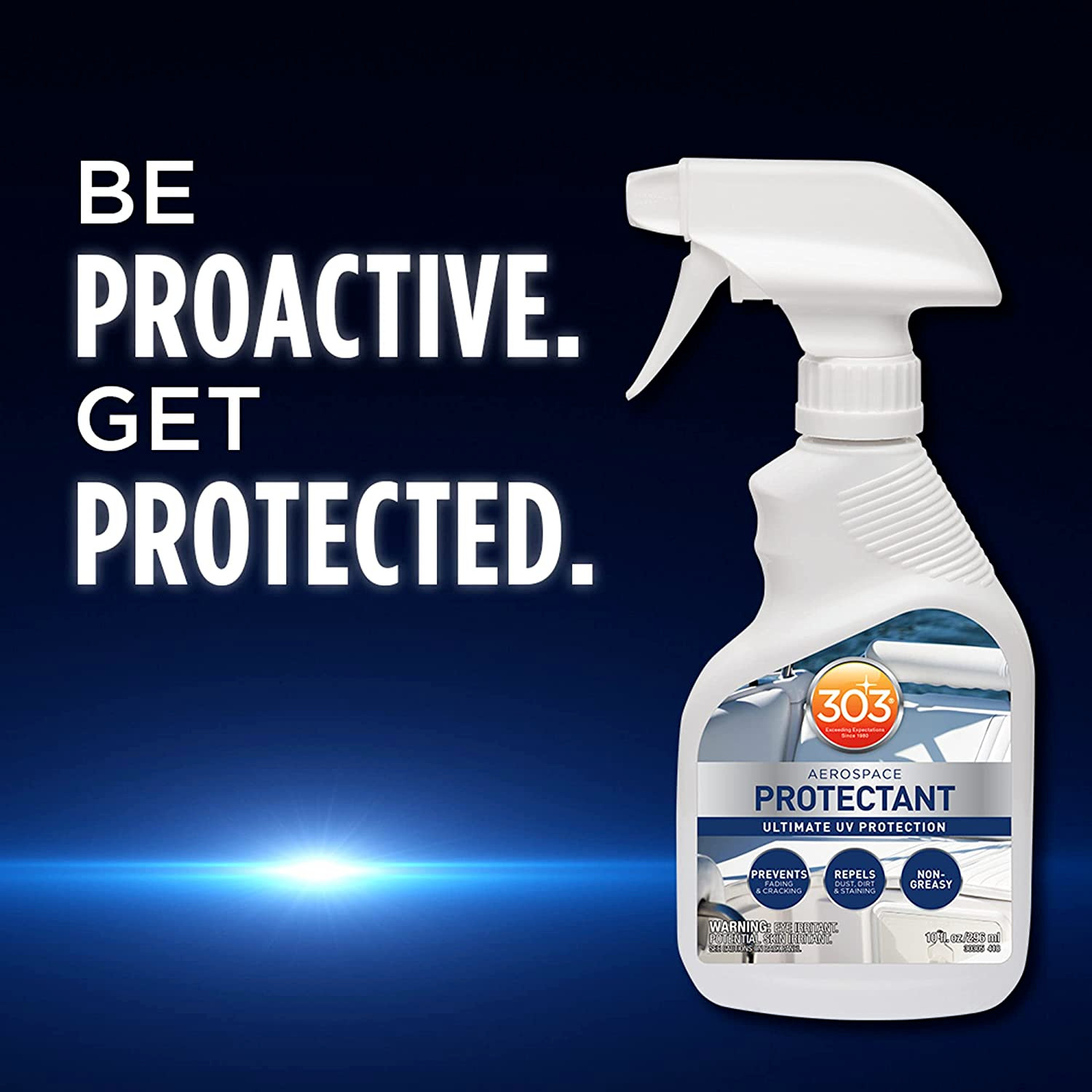 6 PACK 303 Aerospace Protectant 10 OZ Spray VINYL RUBBER PLASTIC LEATHER BOAT