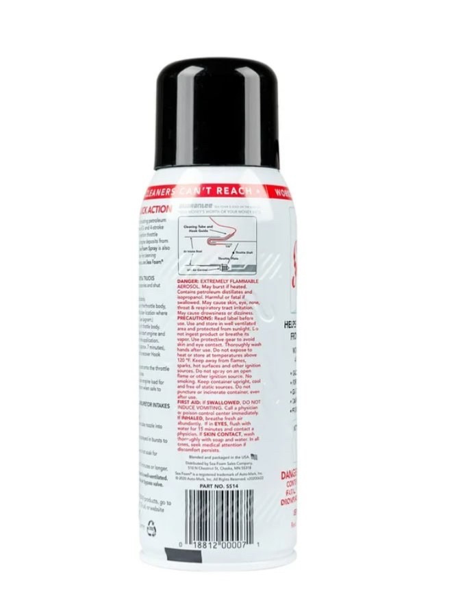 Sea Foam SS14 Cleaner and Lube Spray, 14oz, 5 Pack