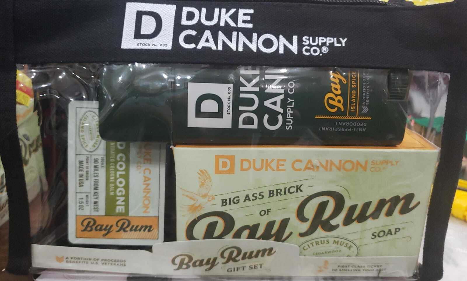 Duke Cannon 6065162 Bay Rum Travel Kit, Assorted Color