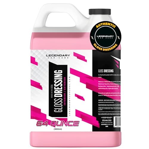 Legendary – Tire Shine Spray & Plastic Gloss Dressing 64oz (Half Gallon)