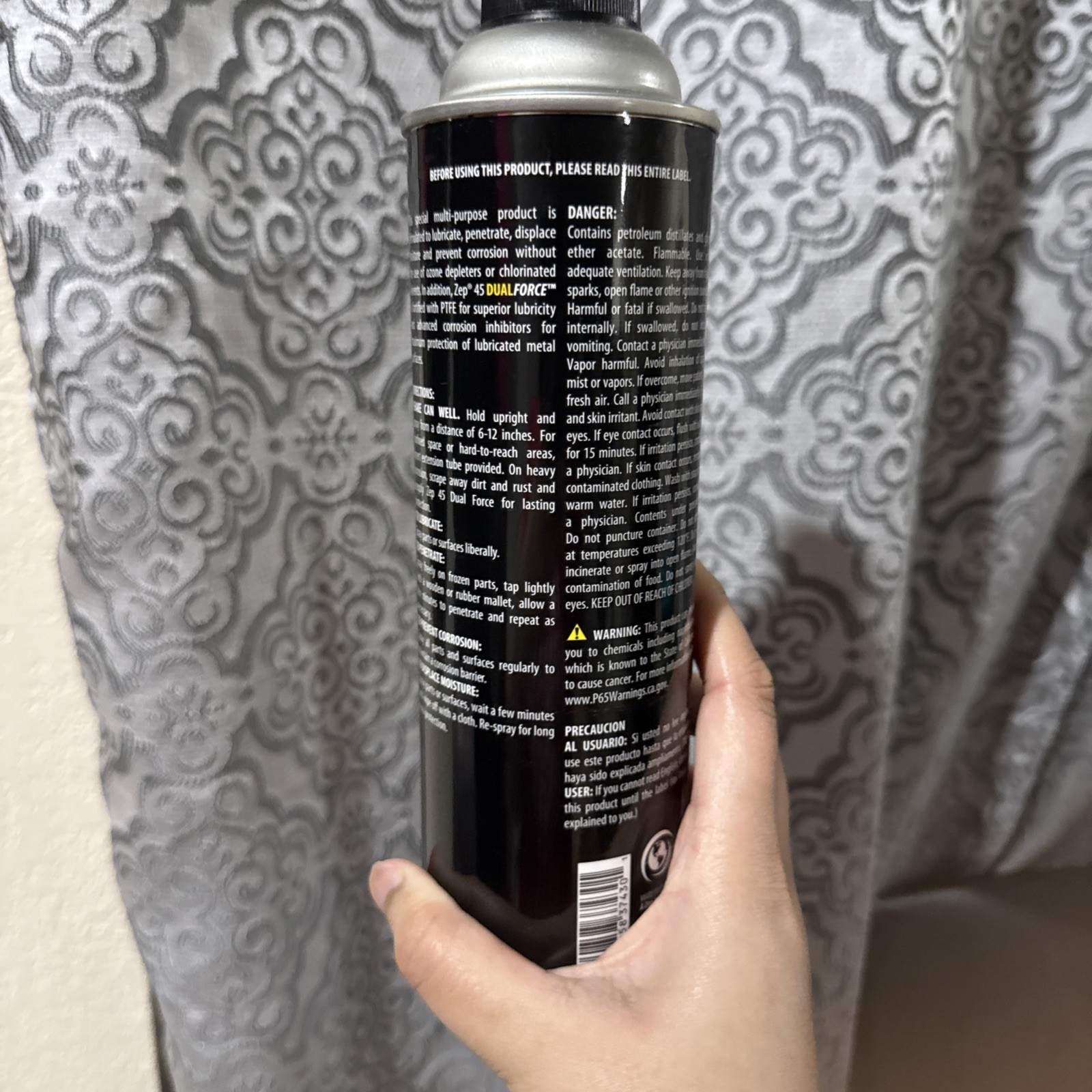 Zep 45 Dual Force Multi-Purpose Lubricant and Penetrant Aerosol