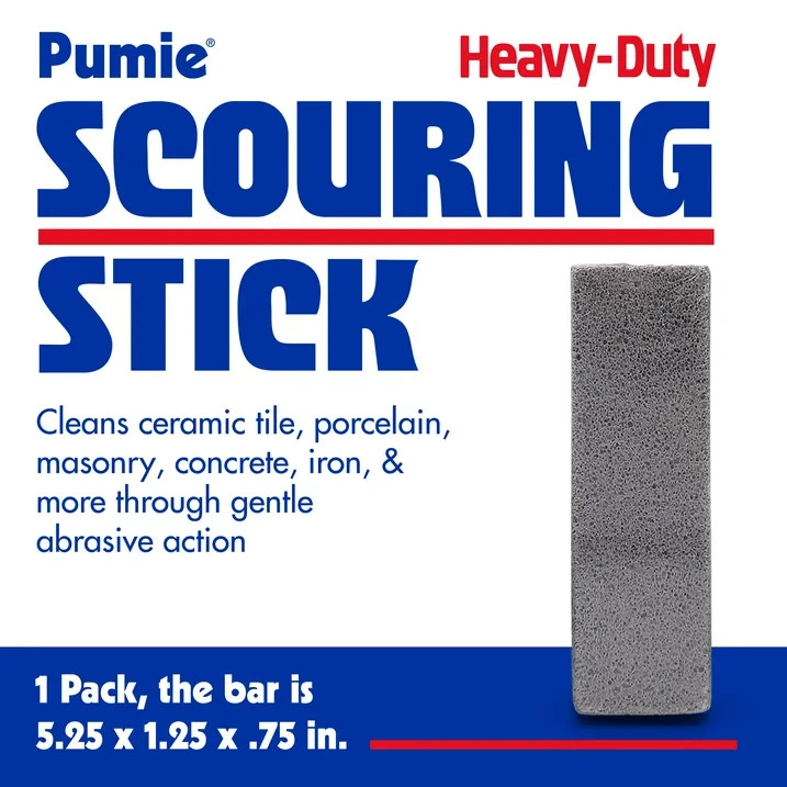 Pumie Heavy Duty Pumice Scouring Stick Cellulose Scouring pad