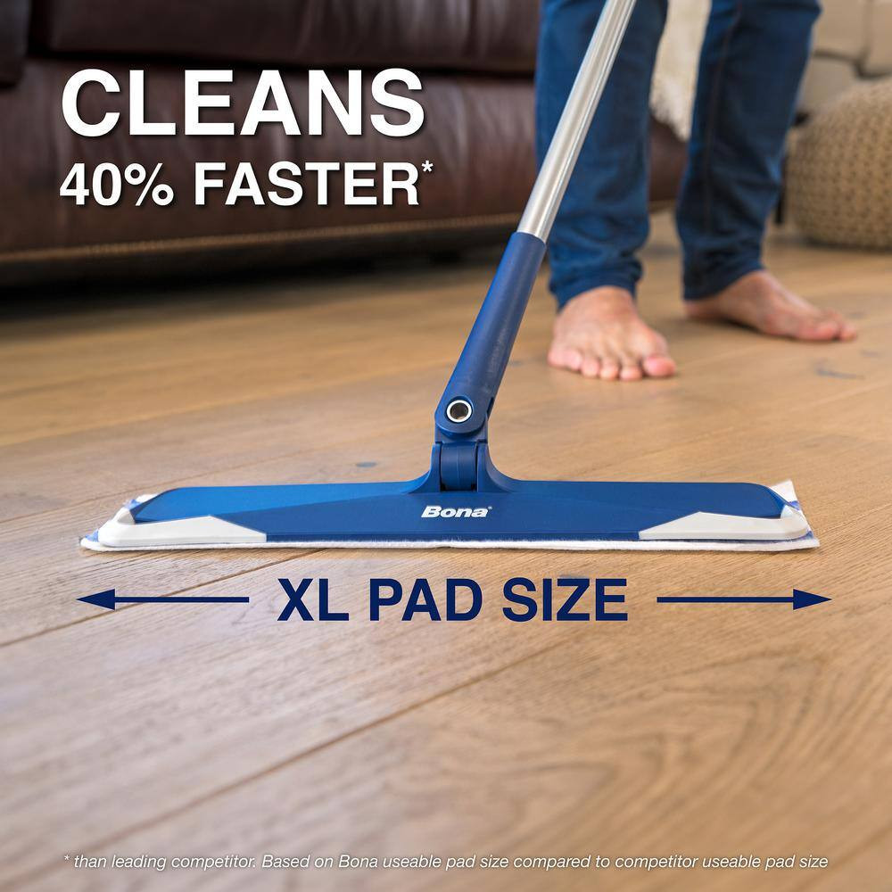 Hardwood Floor Disposable Wet Cleaning Pads, Lavender Scent, (12-Count)