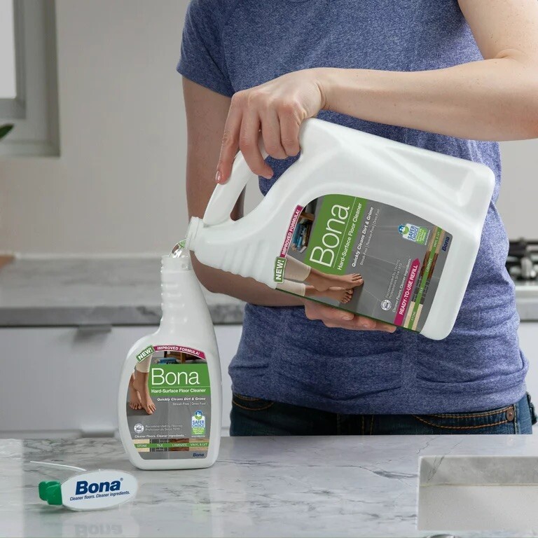 Bona Floor Cleaners, Unscented Scent, 96 Fluid Ounce, Hard Surface Floor Cleaner