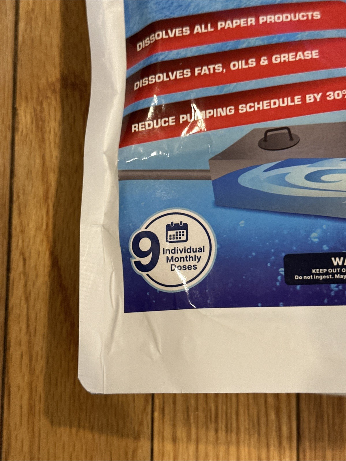 THE SEPTIC SURGEON TANK TREATMENT ENZYME CONTROLS ODOR SAFE FOR ANY PIPES * RVs