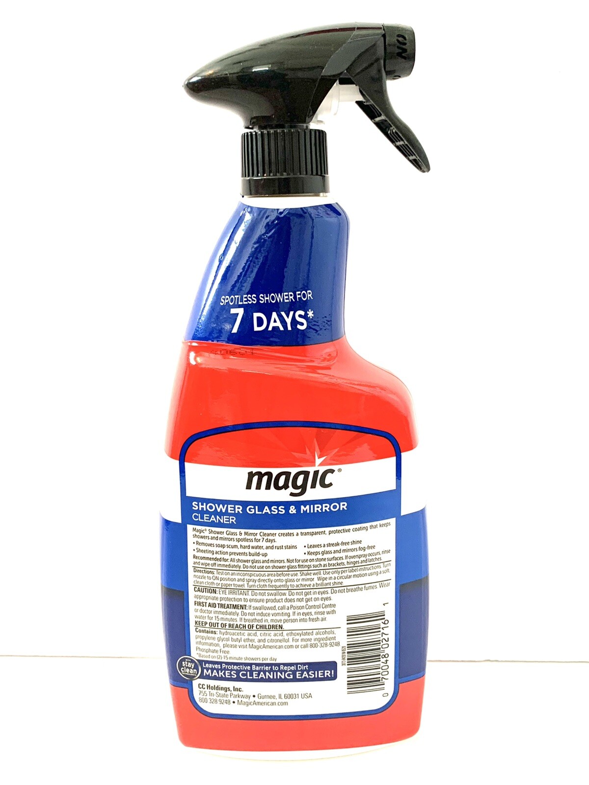 MAGIC Shower Glass & Mirror Cleaner Trigger, 28 fl oz