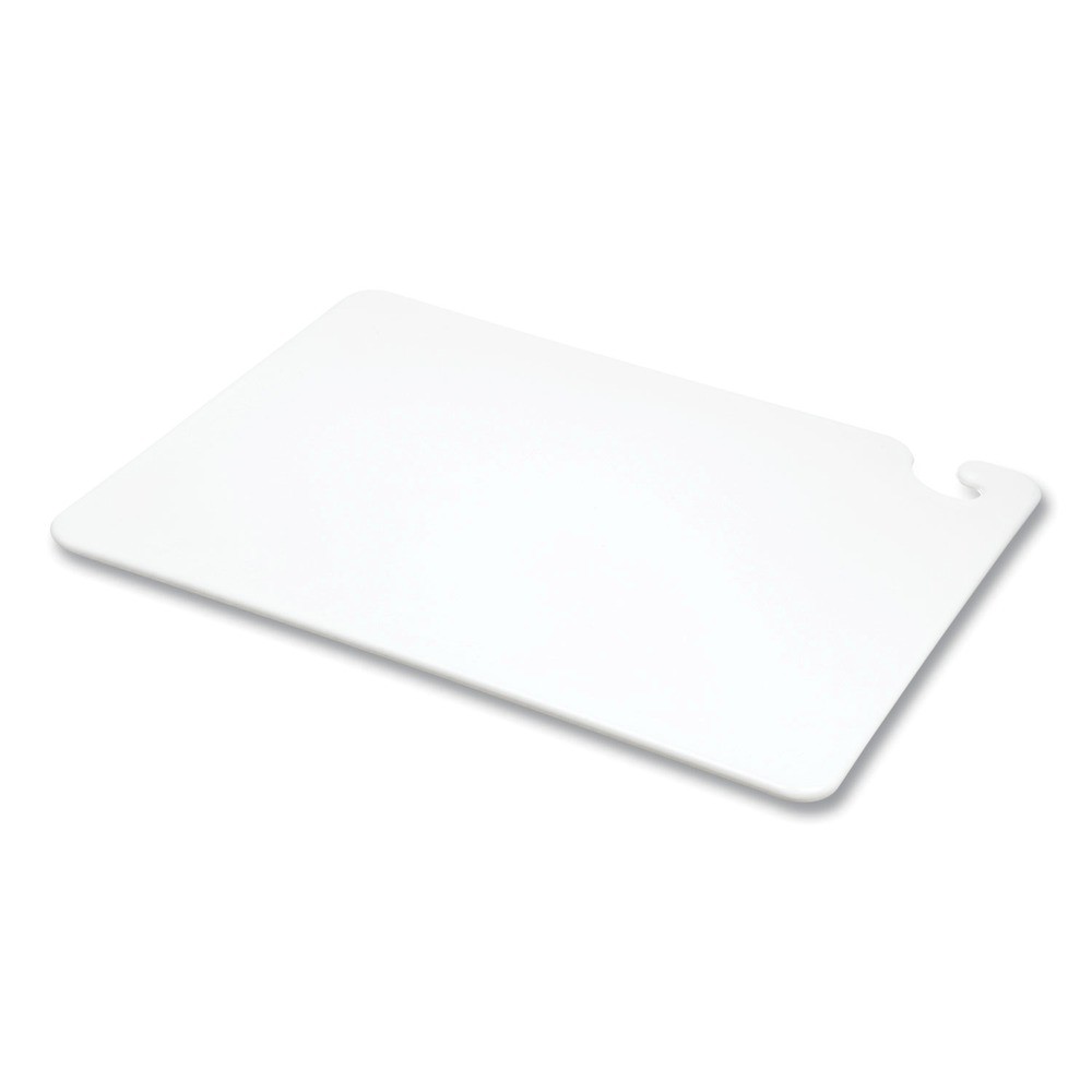 San Jamar CB152012WH Plastic Cut-N-Carry Color Cutting Boards – WHT New