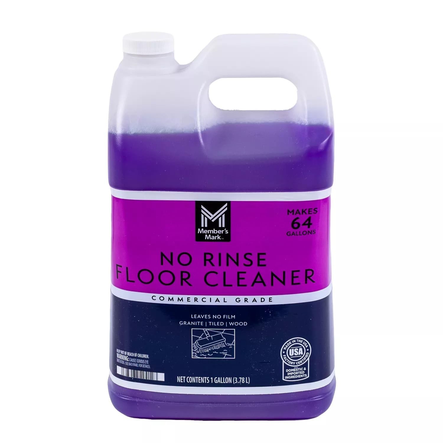 Member’s Mark No Rinse Floor Cleaner, 1 Gallon