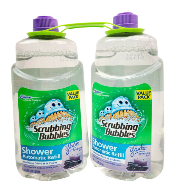 Scrubbing Bubbles Shower Automatic Refill Value Pack (2 Pack) 34 Oz