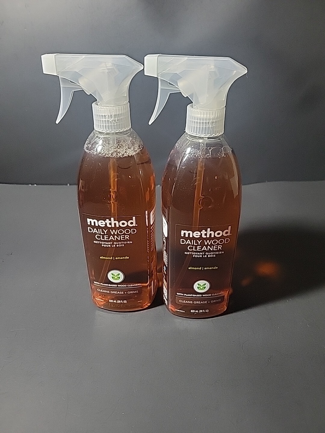 Method Daily Wood Cleaner Almond Scent Lot 2 – 28 fl oz Plant Based Wood Cleaner