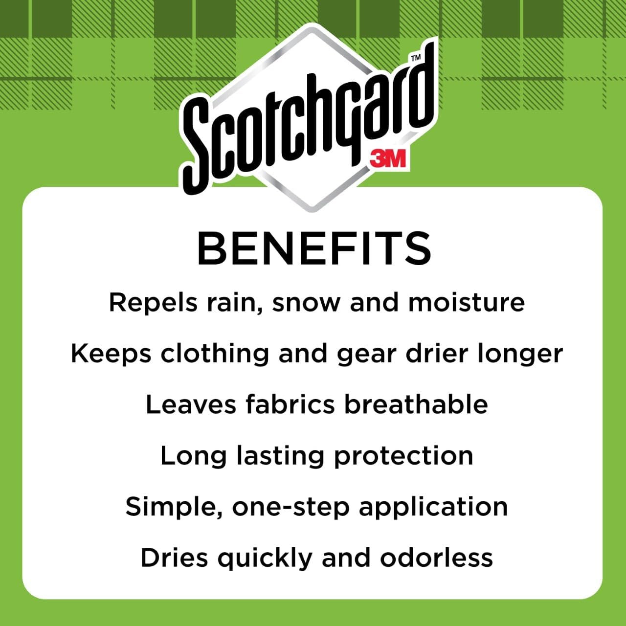 Scotchgard Outdoor Water Shield Fabric Protector Spray, Heavy Duty Water Repelle