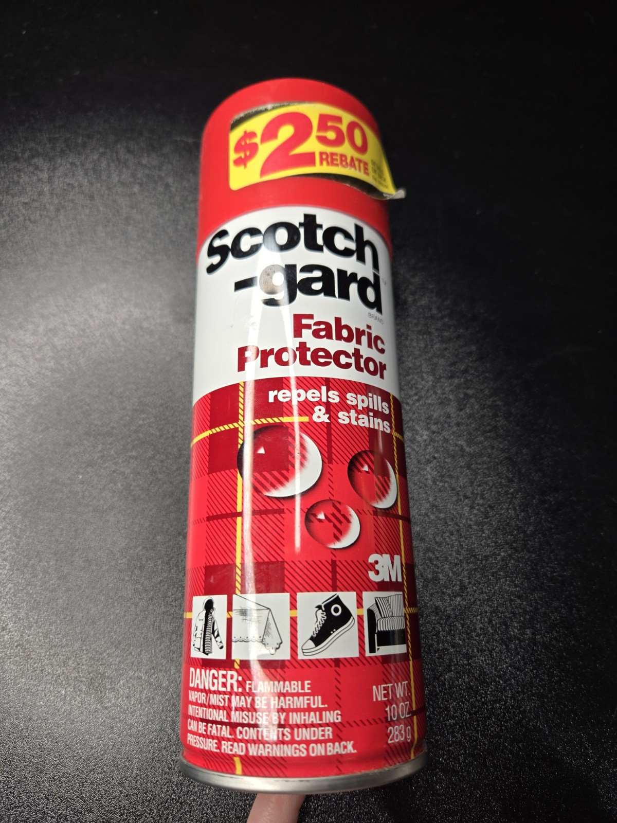 1992 SCOTCHGARD Protector Fabric Upholstery 10 oz OLD FORMULA PARTIAL READ