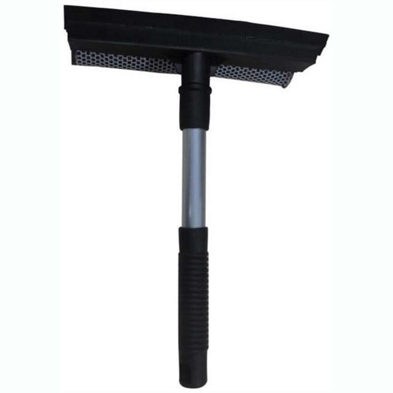 Handle Car Window Brush Double Surface Windshield Squeegee Scraper Wiper Cleaner