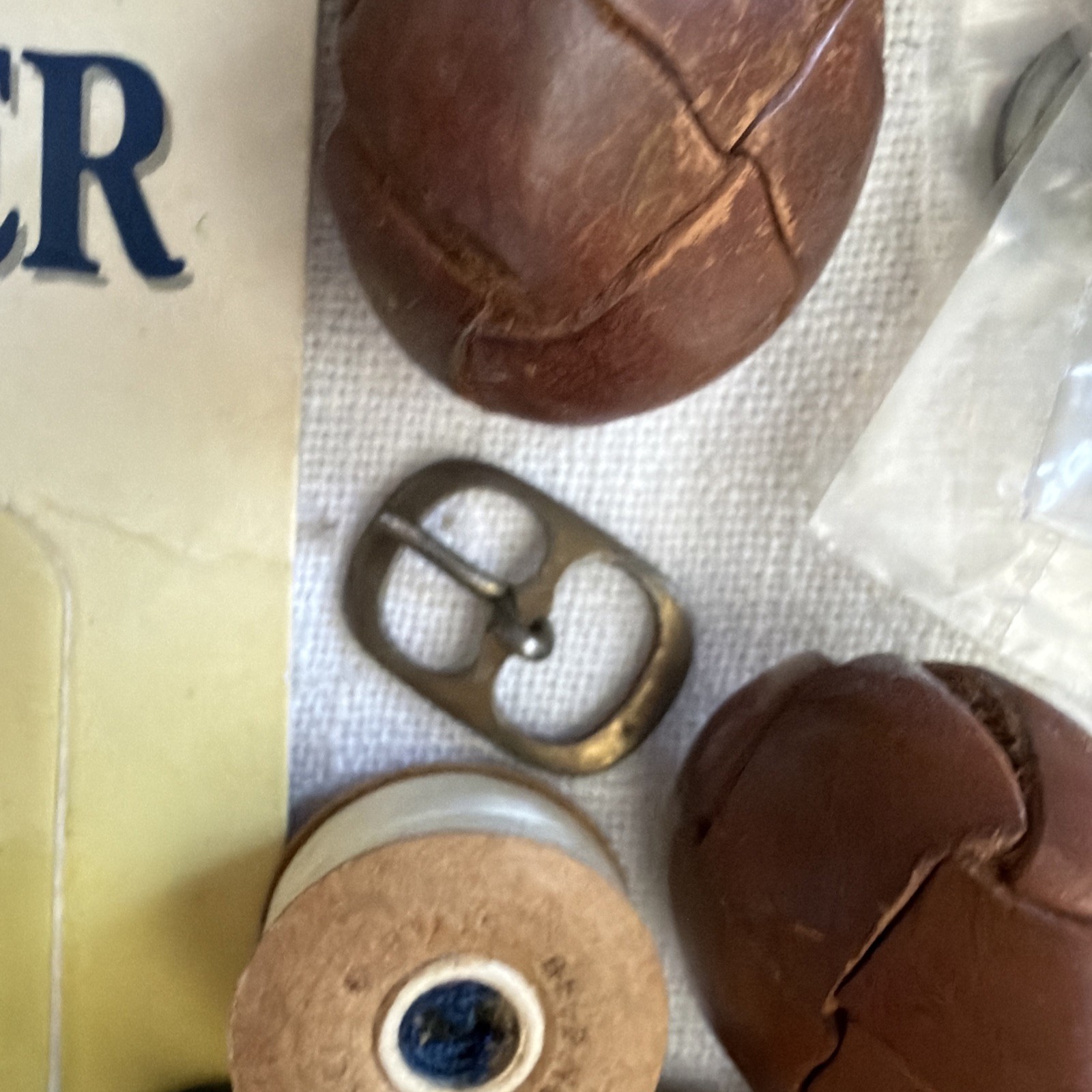 Vintage Faultless Hot Iron Cleaner Leather Buttons Silk Yarn Bias Ripper Sew LOT