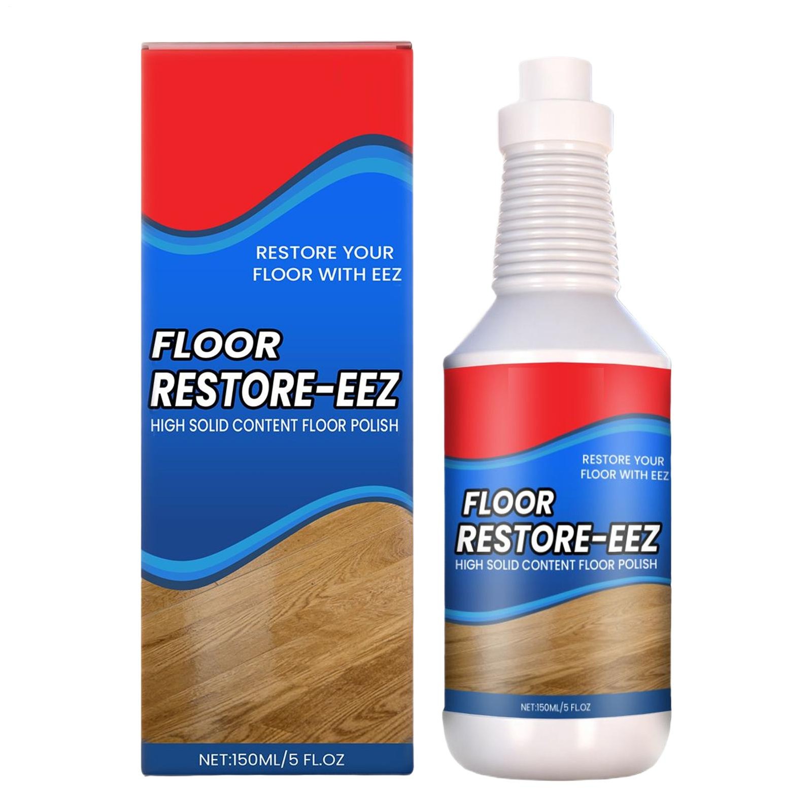 300ml Clean-Eez Floor Restorer & Polish Revitalize, Protect, Shine Wood/Laminate