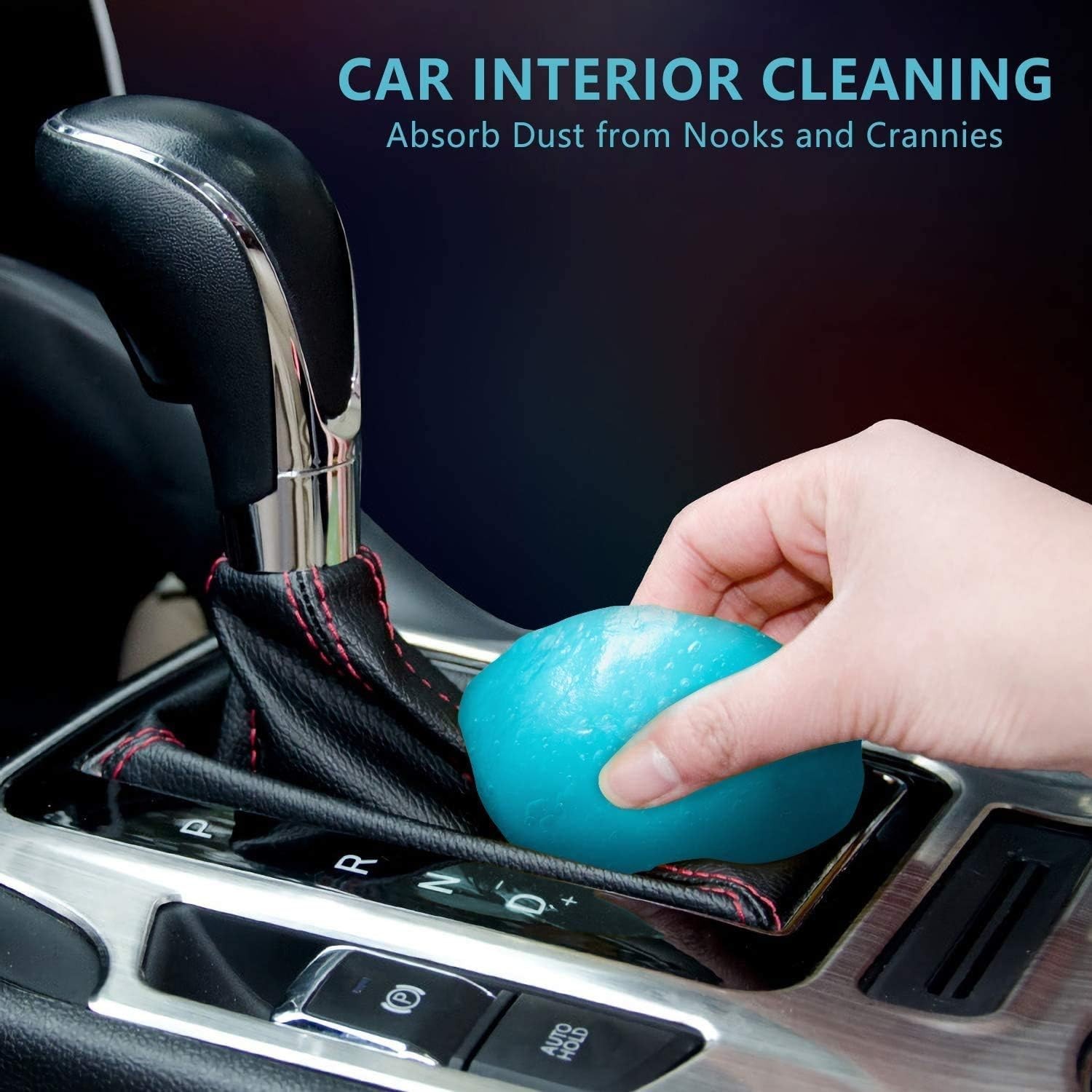 Car Cleaning Gel [Reusable Interior Cleaner Slime] – Perfect Auto Detailing Tool