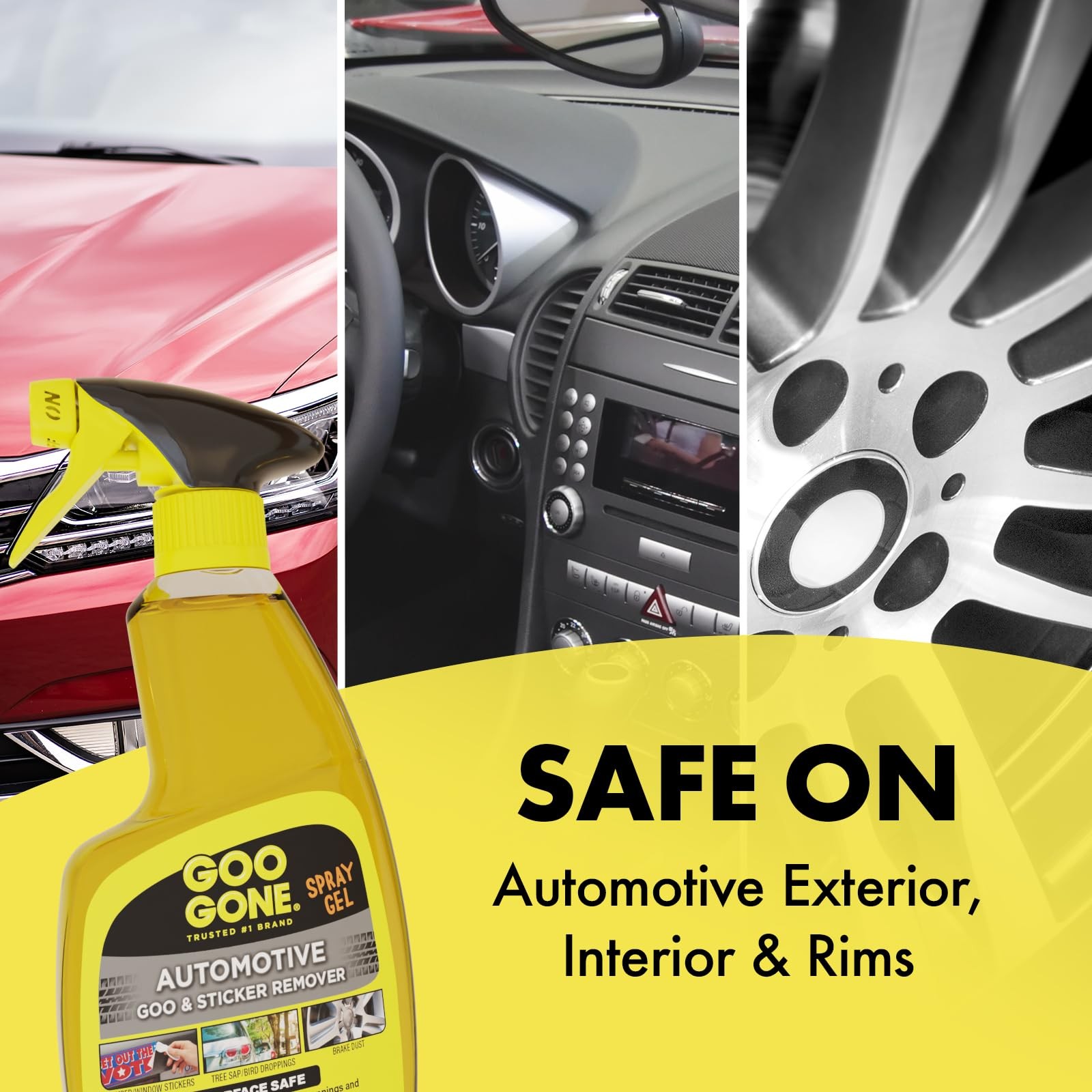 Automotive – Cleans Auto Interiors/ Bodies and Rims, Removes Bugs & Stickers …